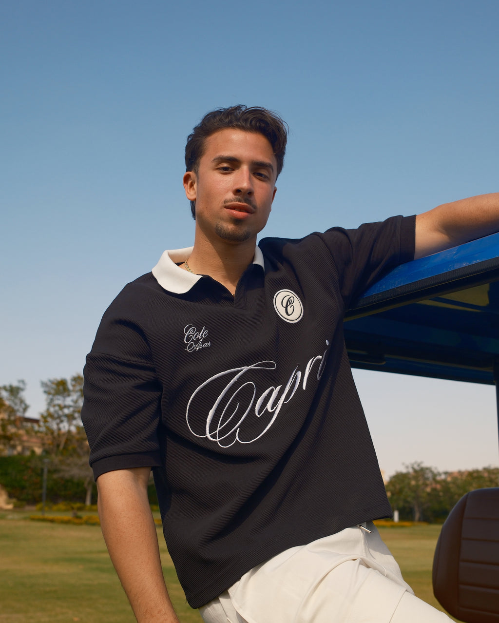 CAPRI POLO - BLACK