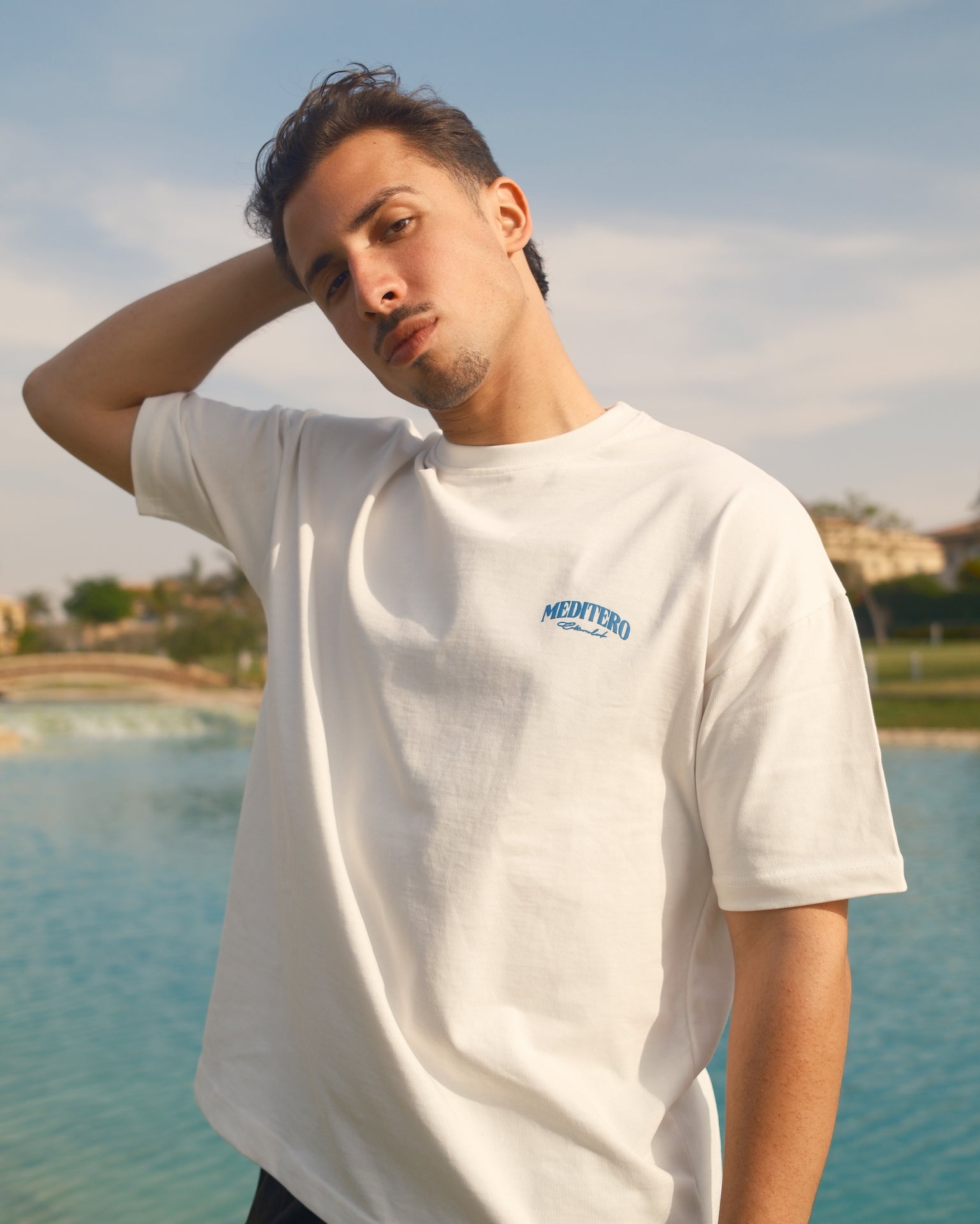 CASABLANCA TEE - WHITE