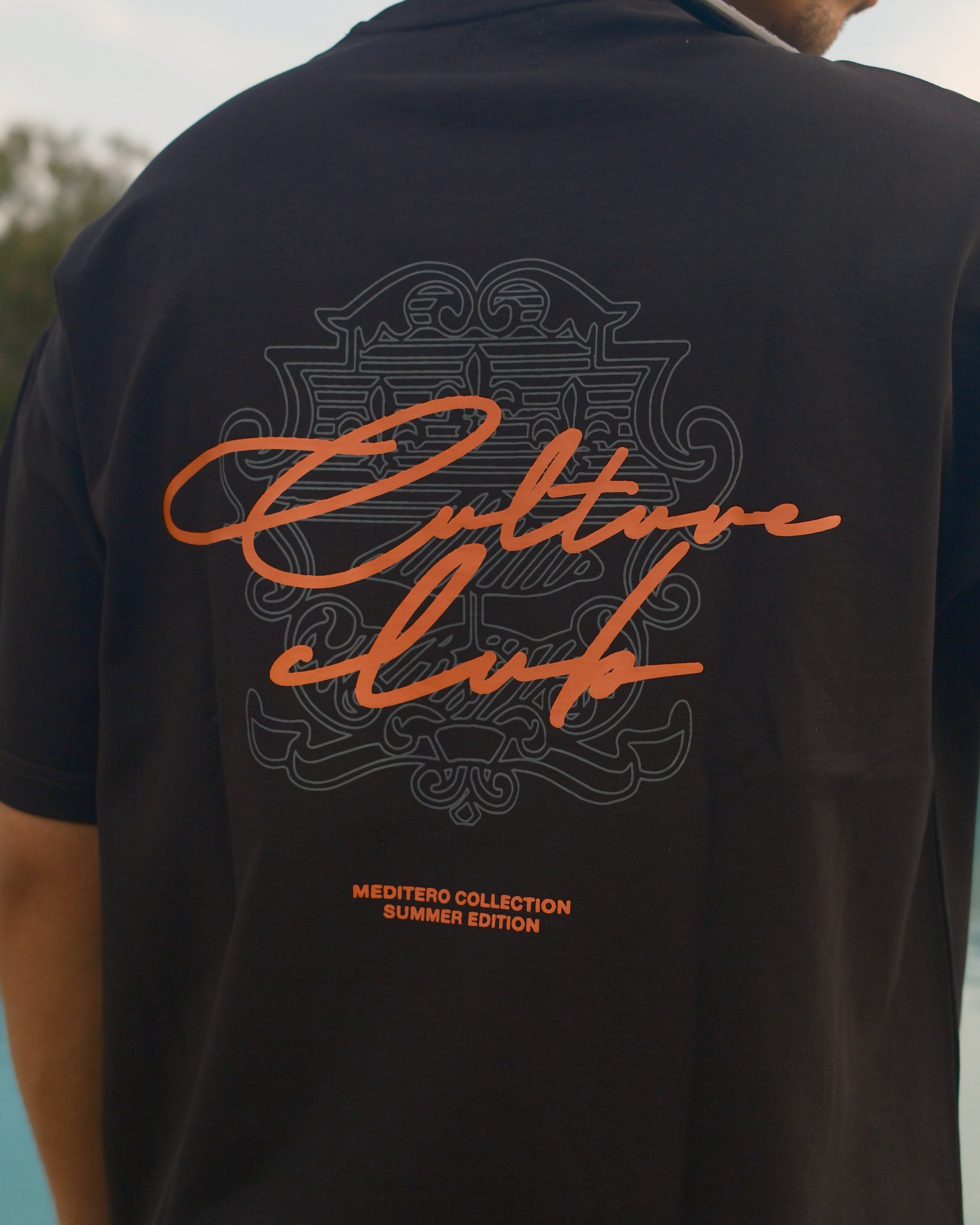 CULTURE CLUB TEE - BLACK
