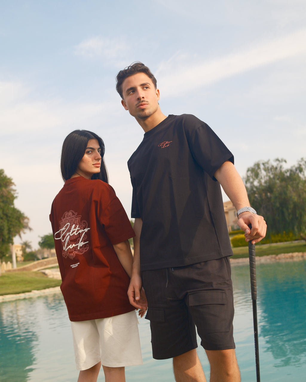 CULTURE CLUB TEE - BURGUNDY