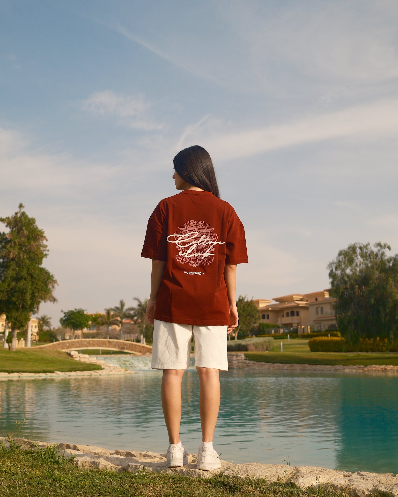 CULTURE CLUB TEE - BURGUNDY