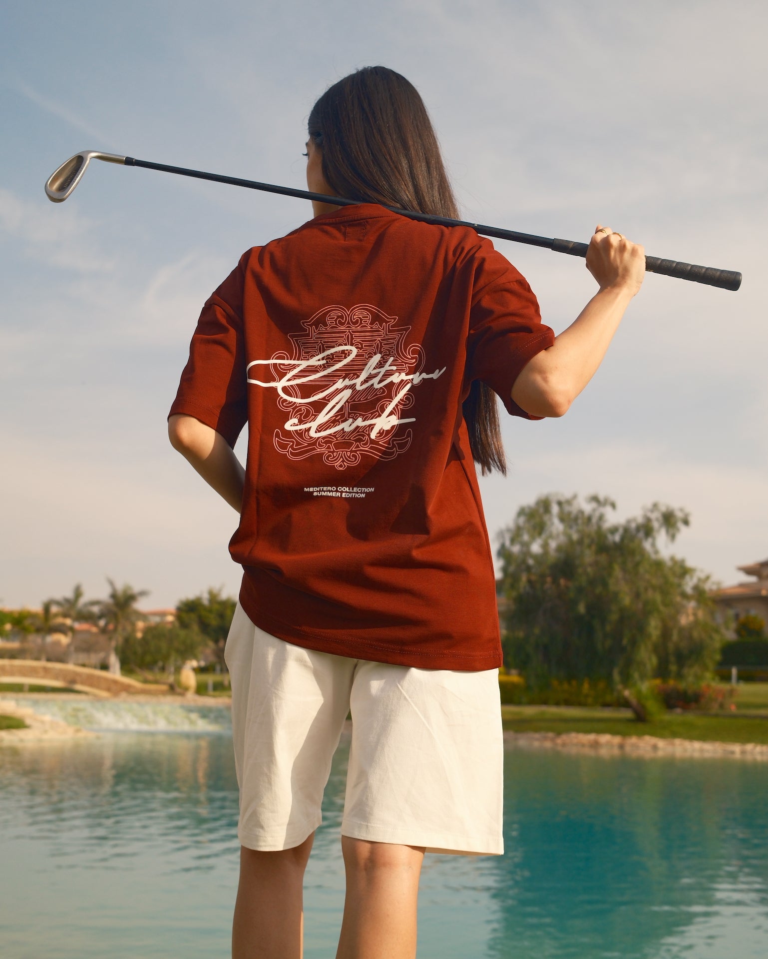 CULTURE CLUB TEE - BURGUNDY