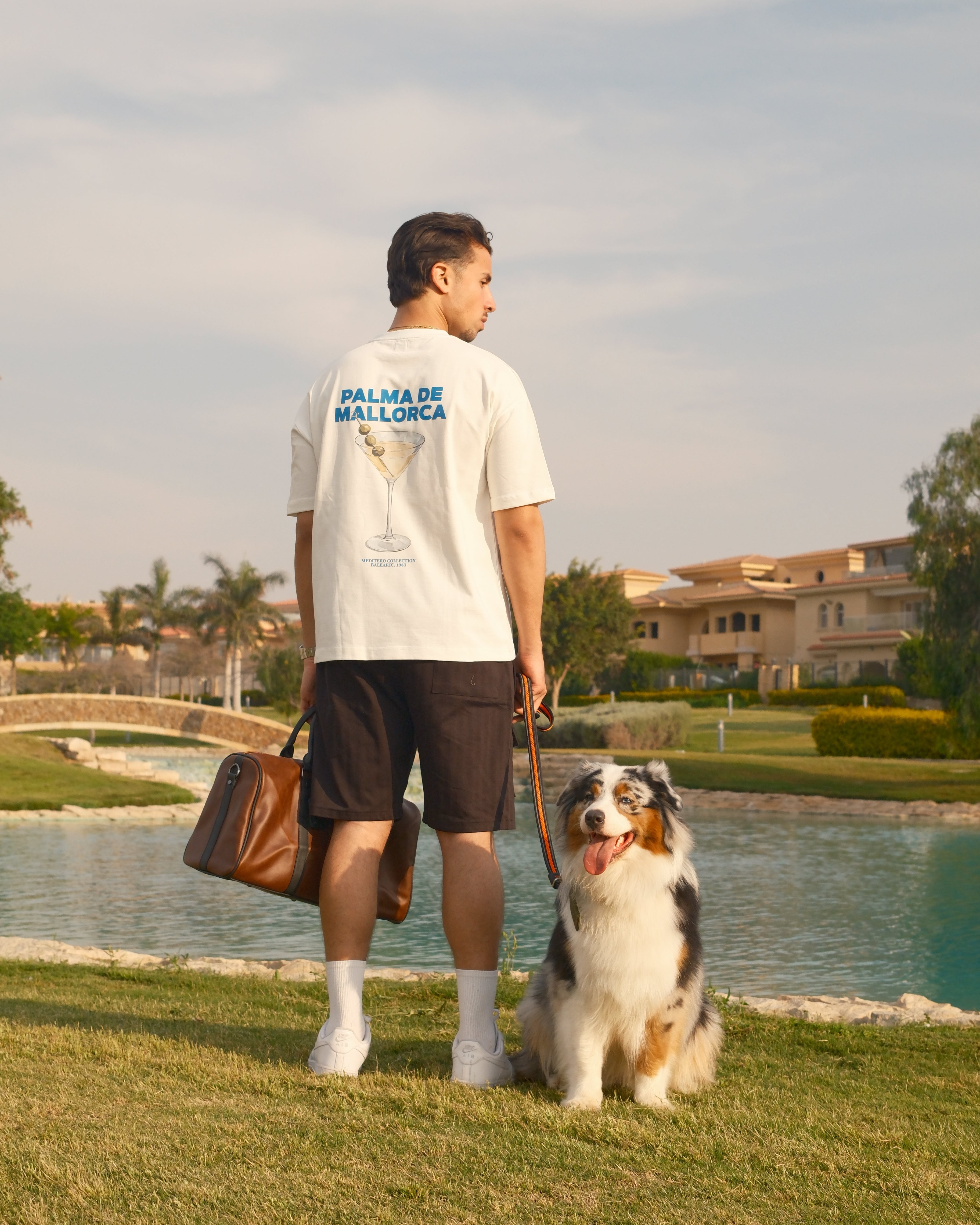 PALMA ESTATE TEE - WHITE