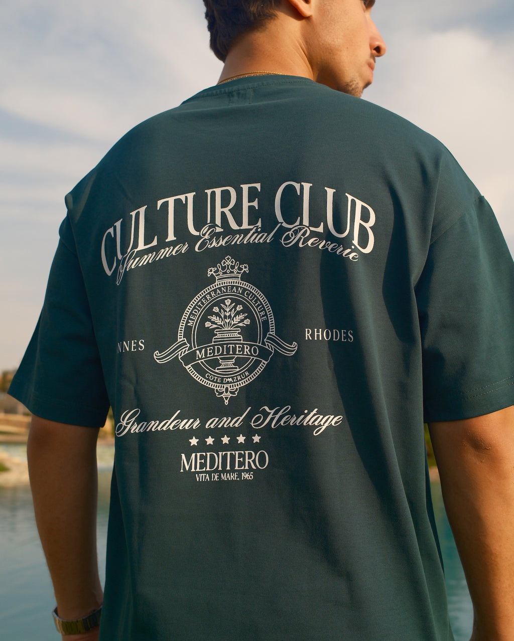 CULTURE TEE - ROYAL GREEN
