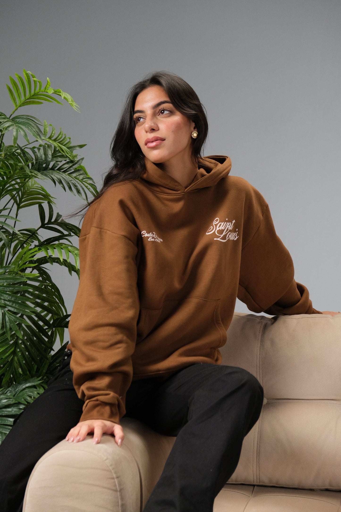 Saint Louis Brown Hoodie