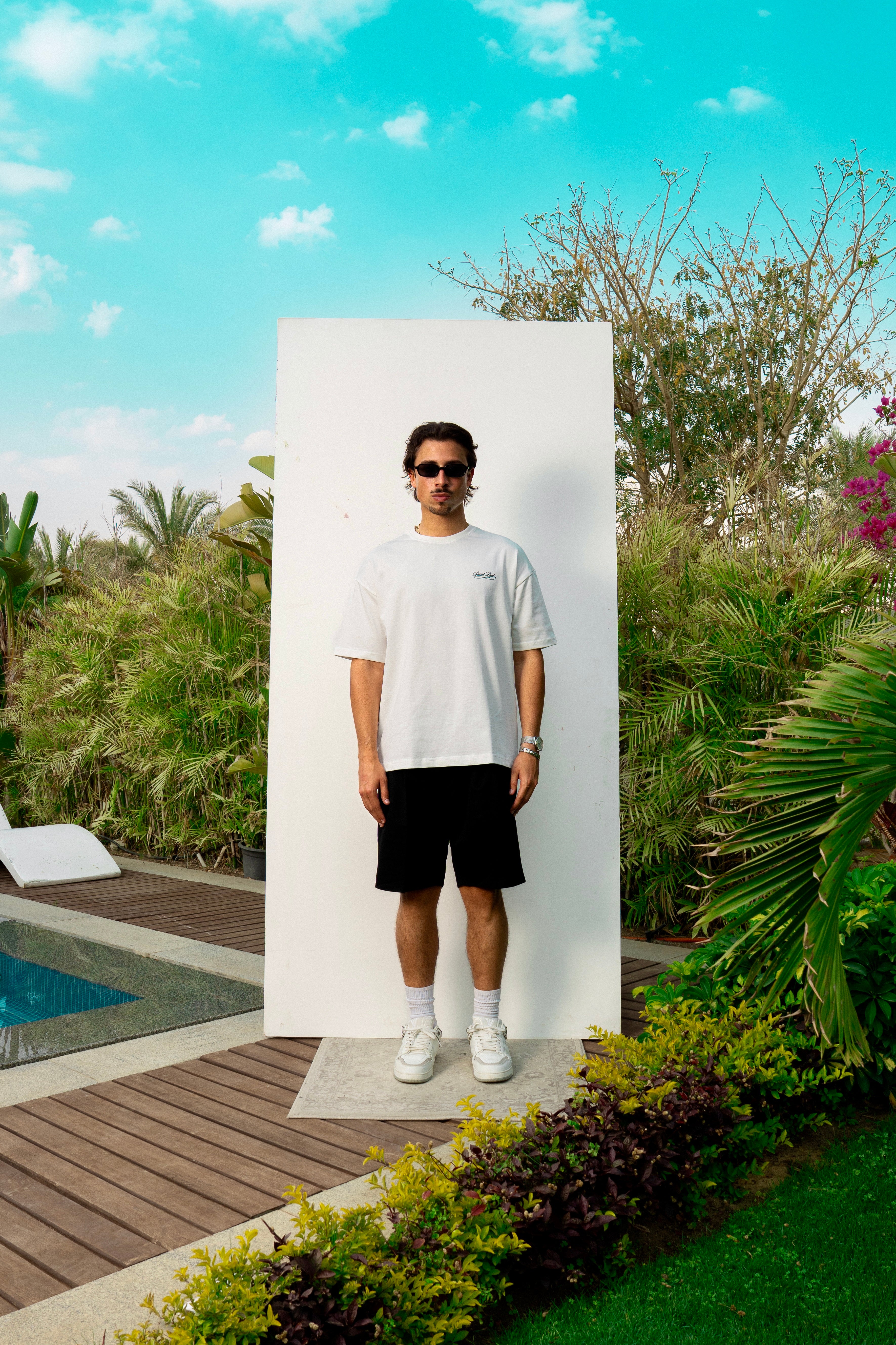 SAINT LOUIS WHITE TEE