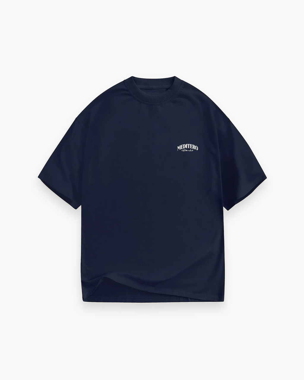 MEDITERO TEE - NAVY BLUE