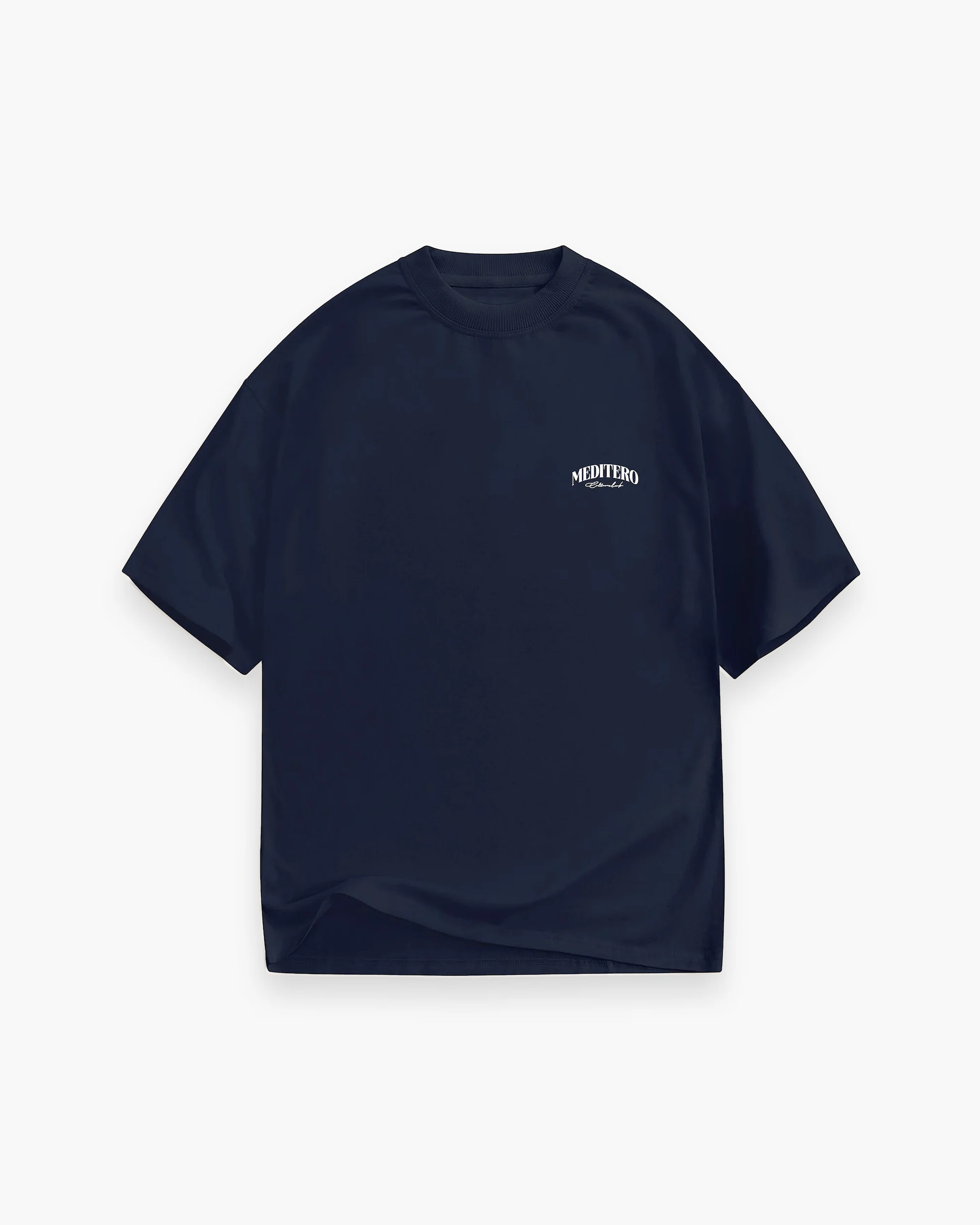 MEDITERO TEE - NAVY BLUE