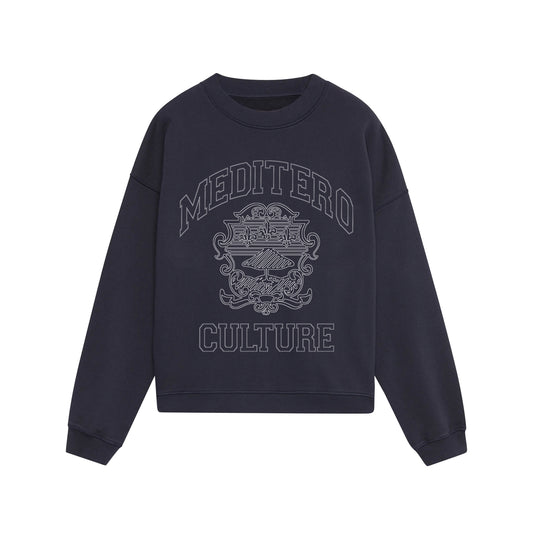 MEDITERO CREWNECK - NAVY