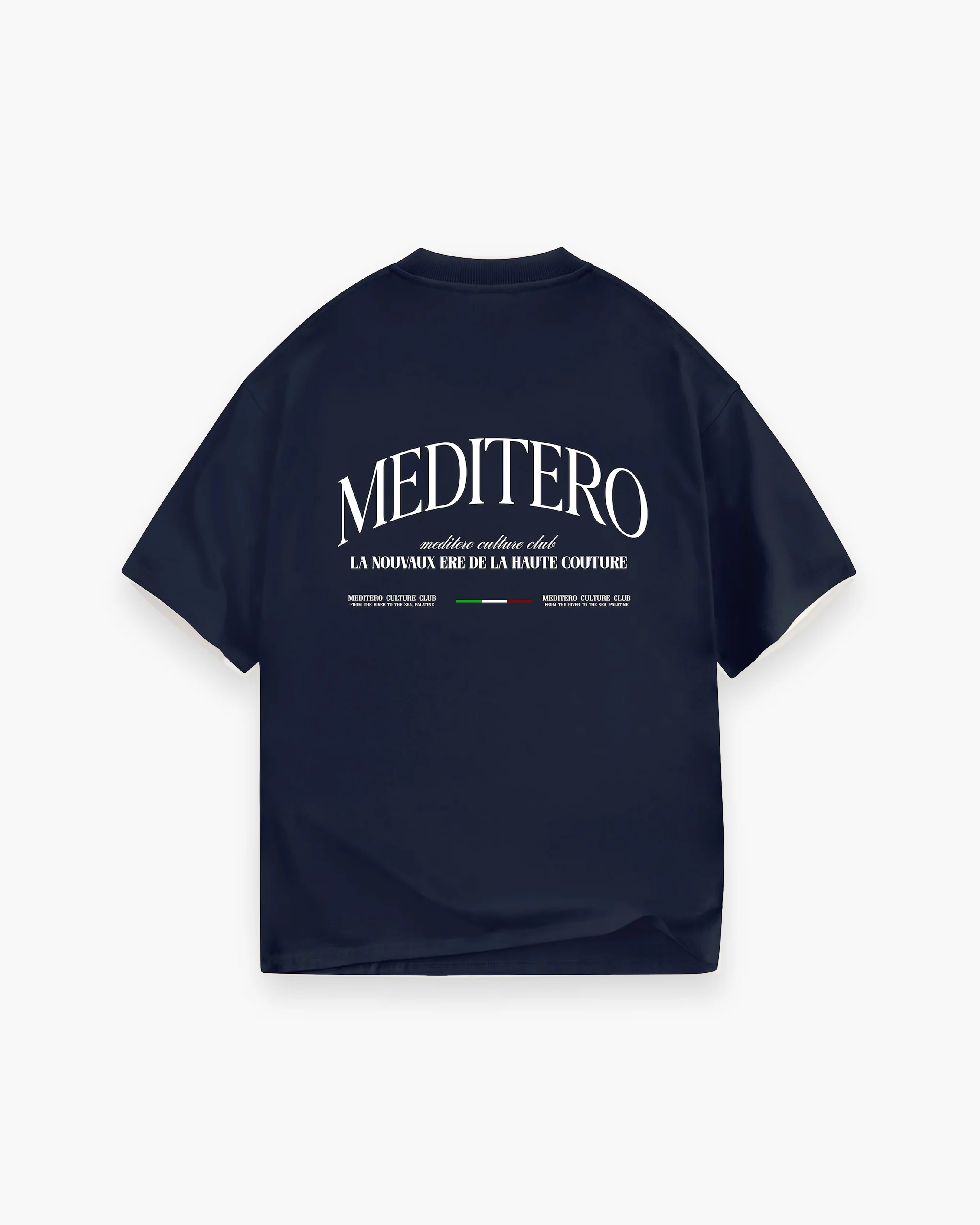 MEDITERO TEE - NAVY BLUE