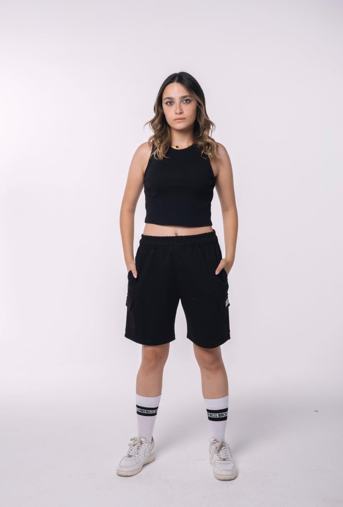 Black Sweatshorts