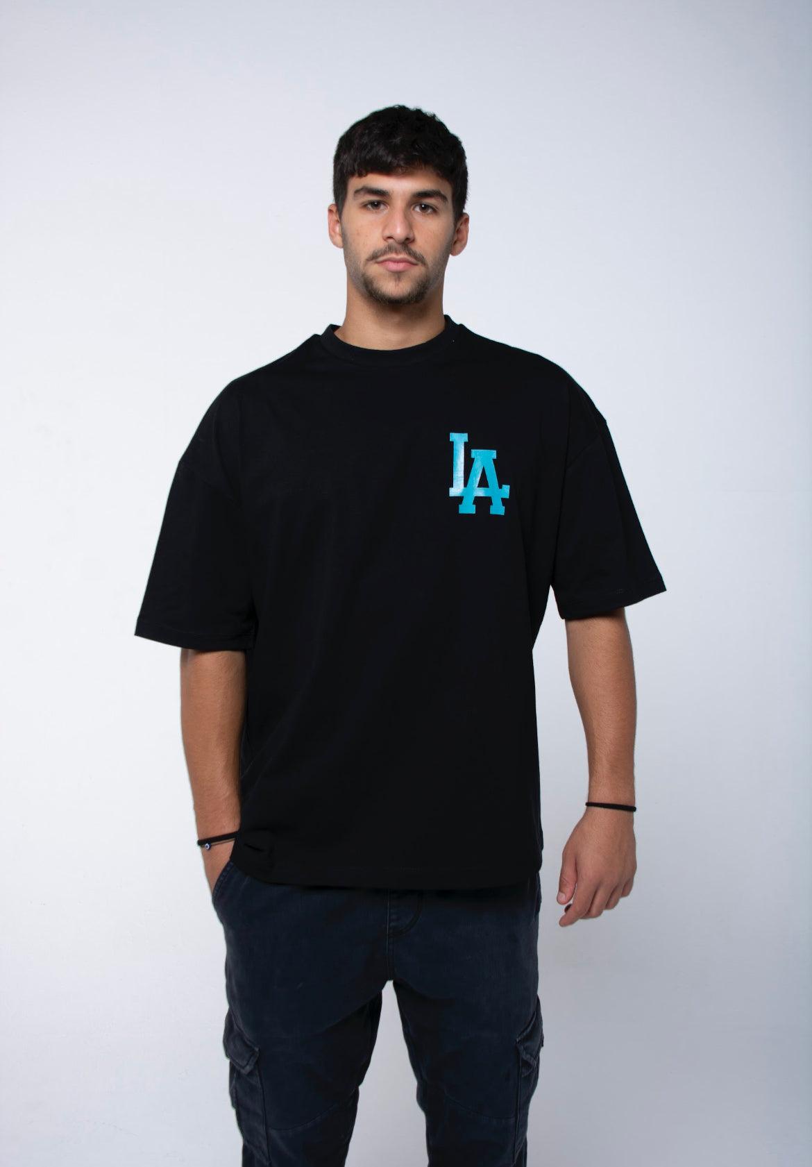 LA Black Oversized T-Shirt