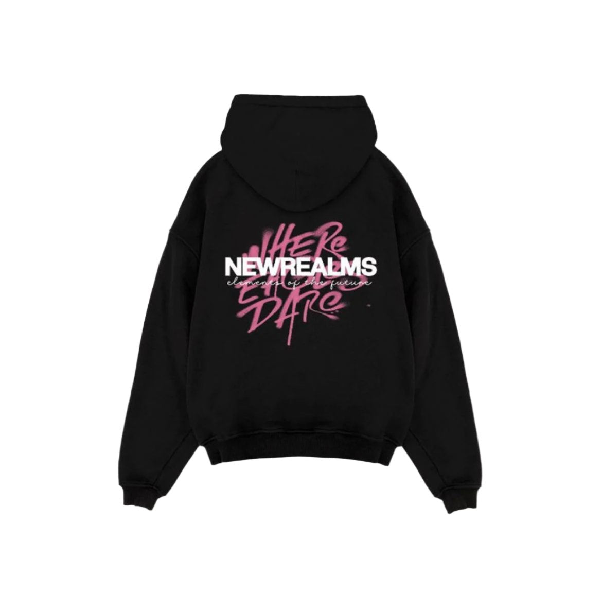 Newrealms Black Hoodie