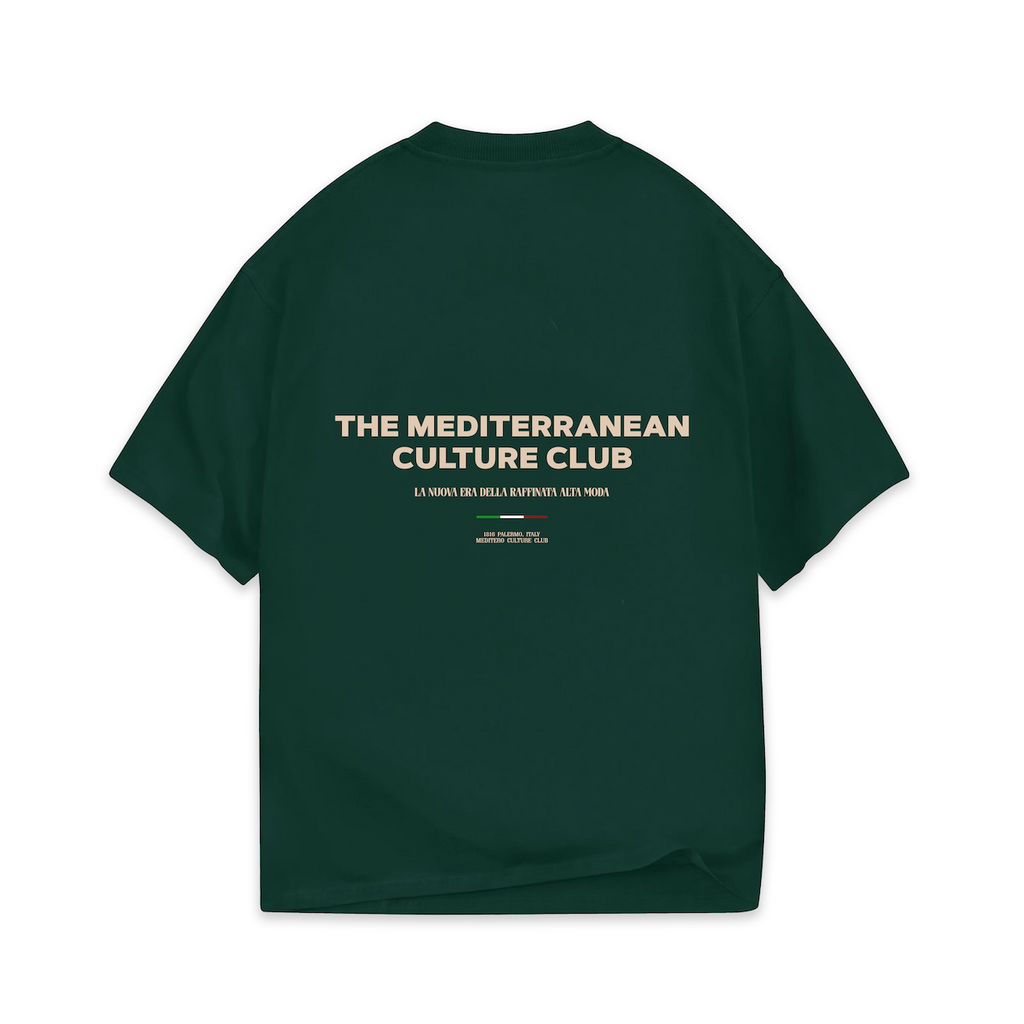 MEDITERO TEE - ROYAL GREEN