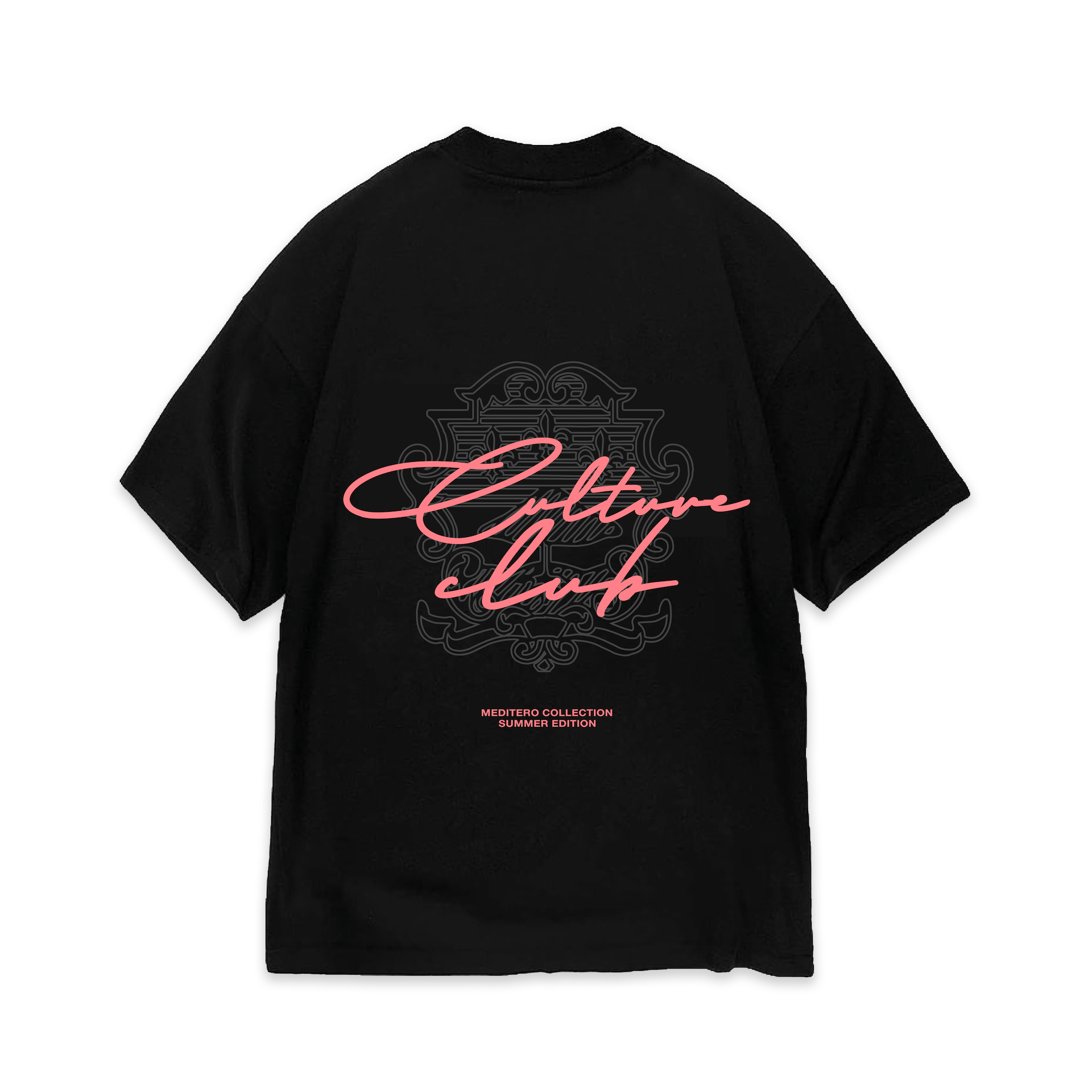 CULTURE CLUB TEE - BLACK