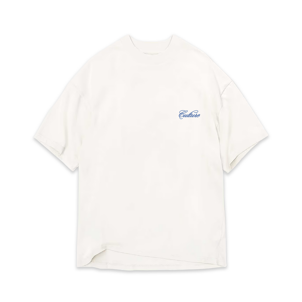 CULTURE FLORAL TEE - WHITE