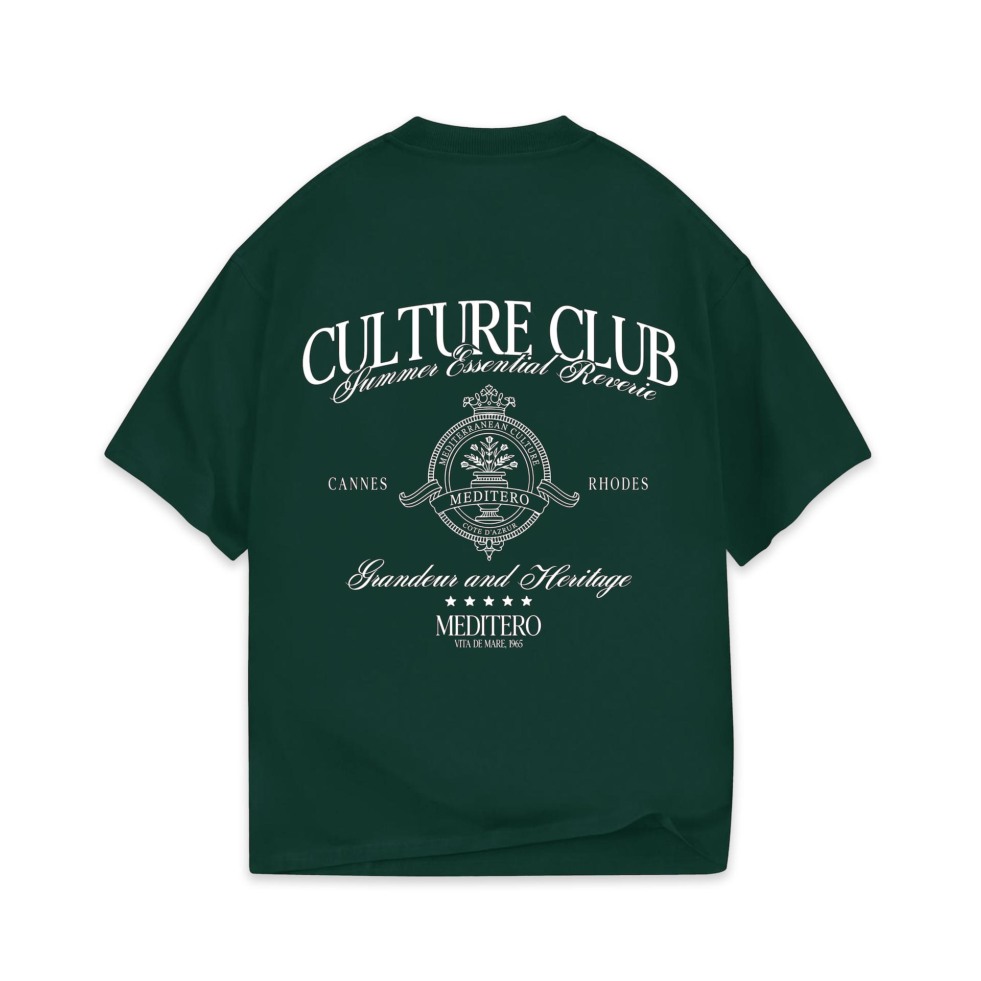 CULTURE TEE - ROYAL GREEN