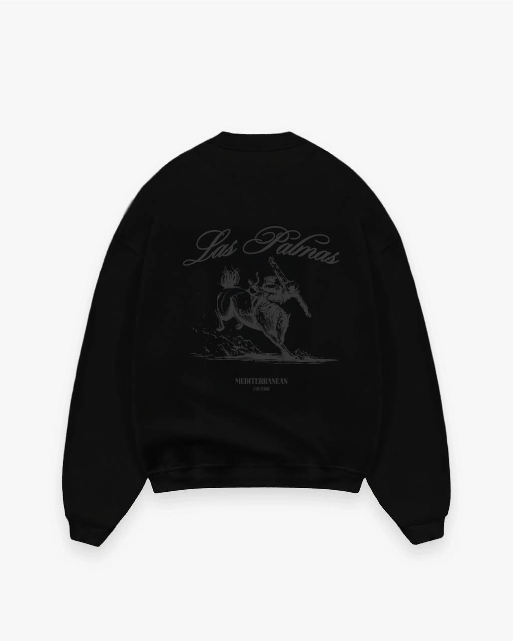 RODEO CREWNECK - BLACK