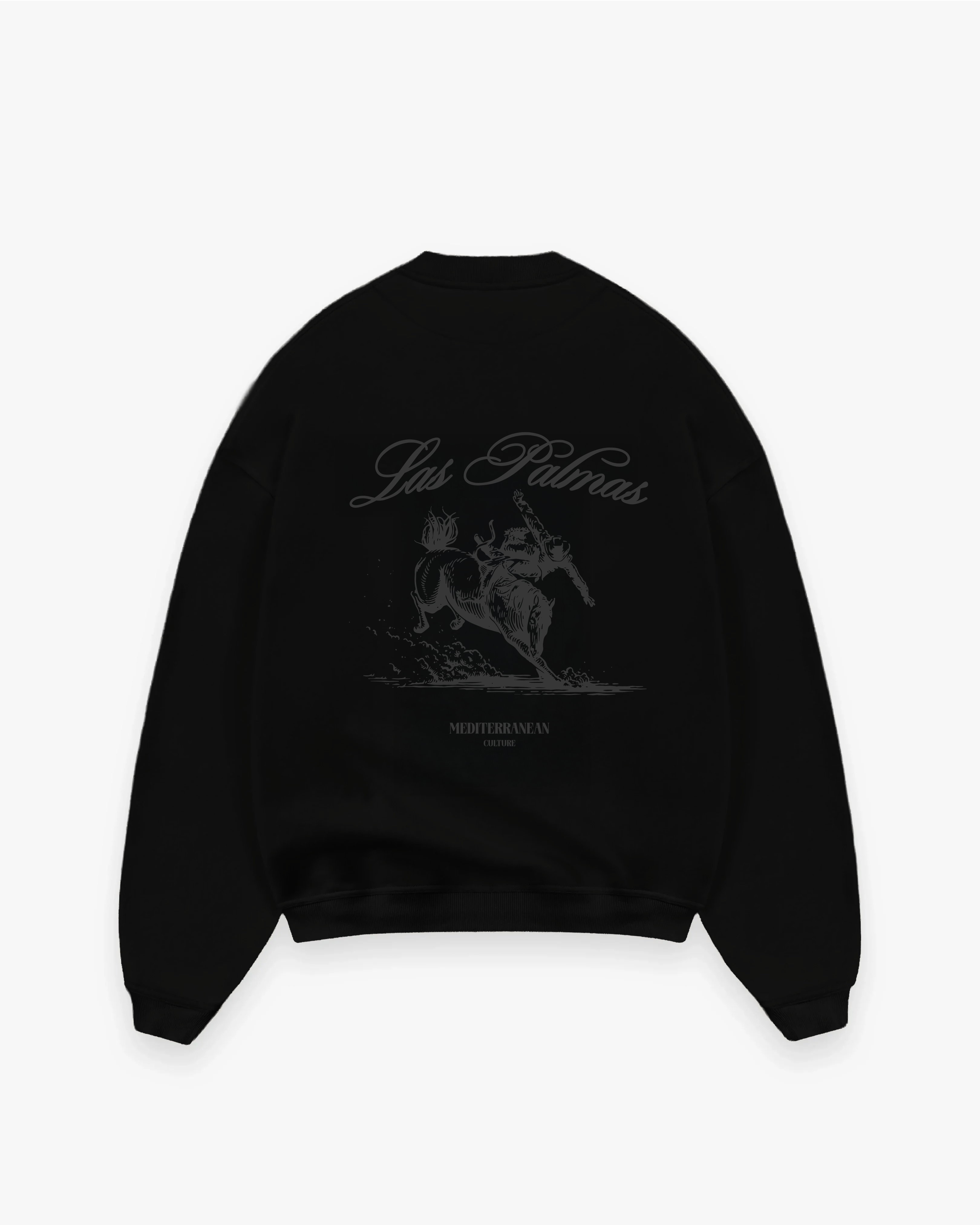 RODEO CREWNECK - BLACK