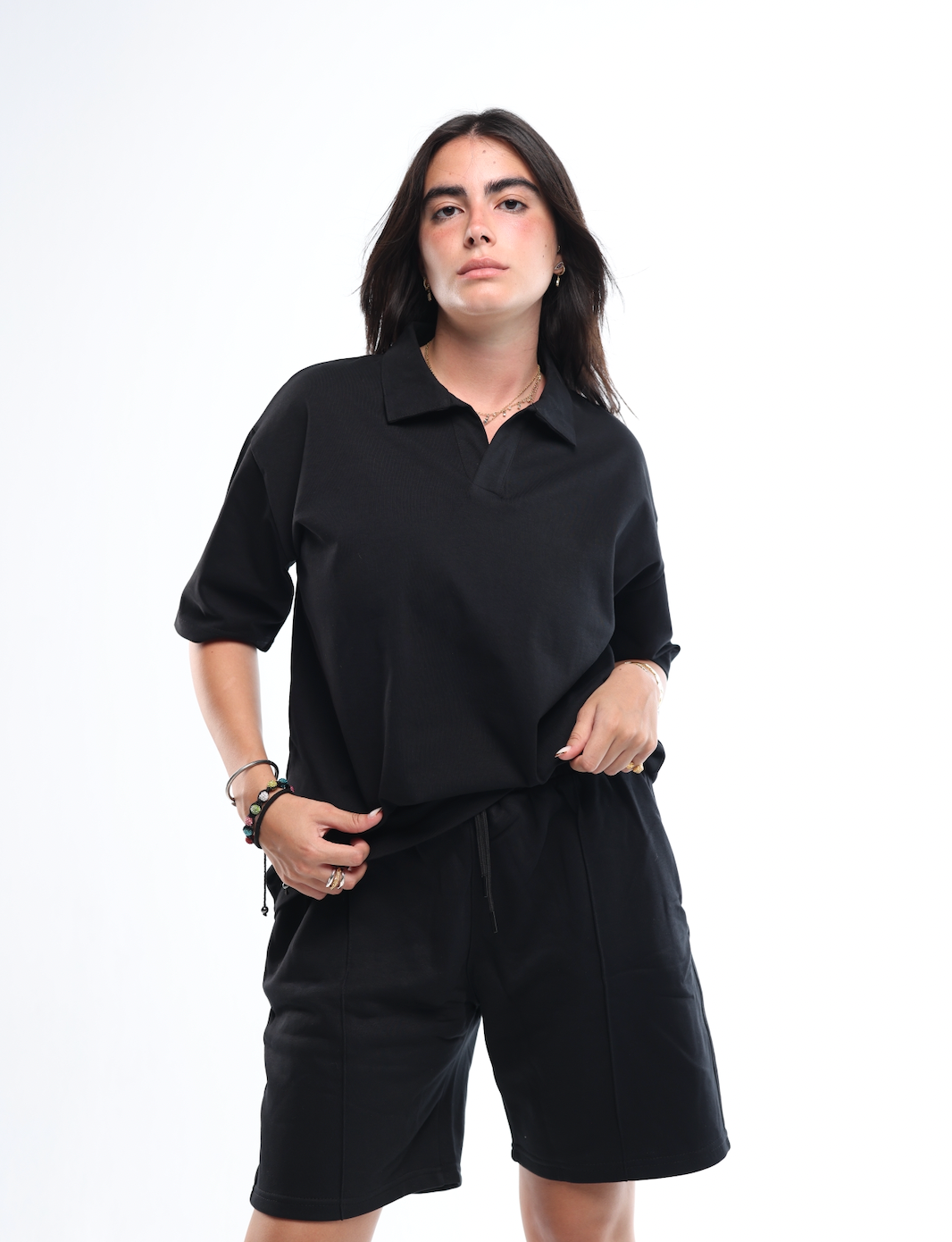 BLACK POLO SHIRT