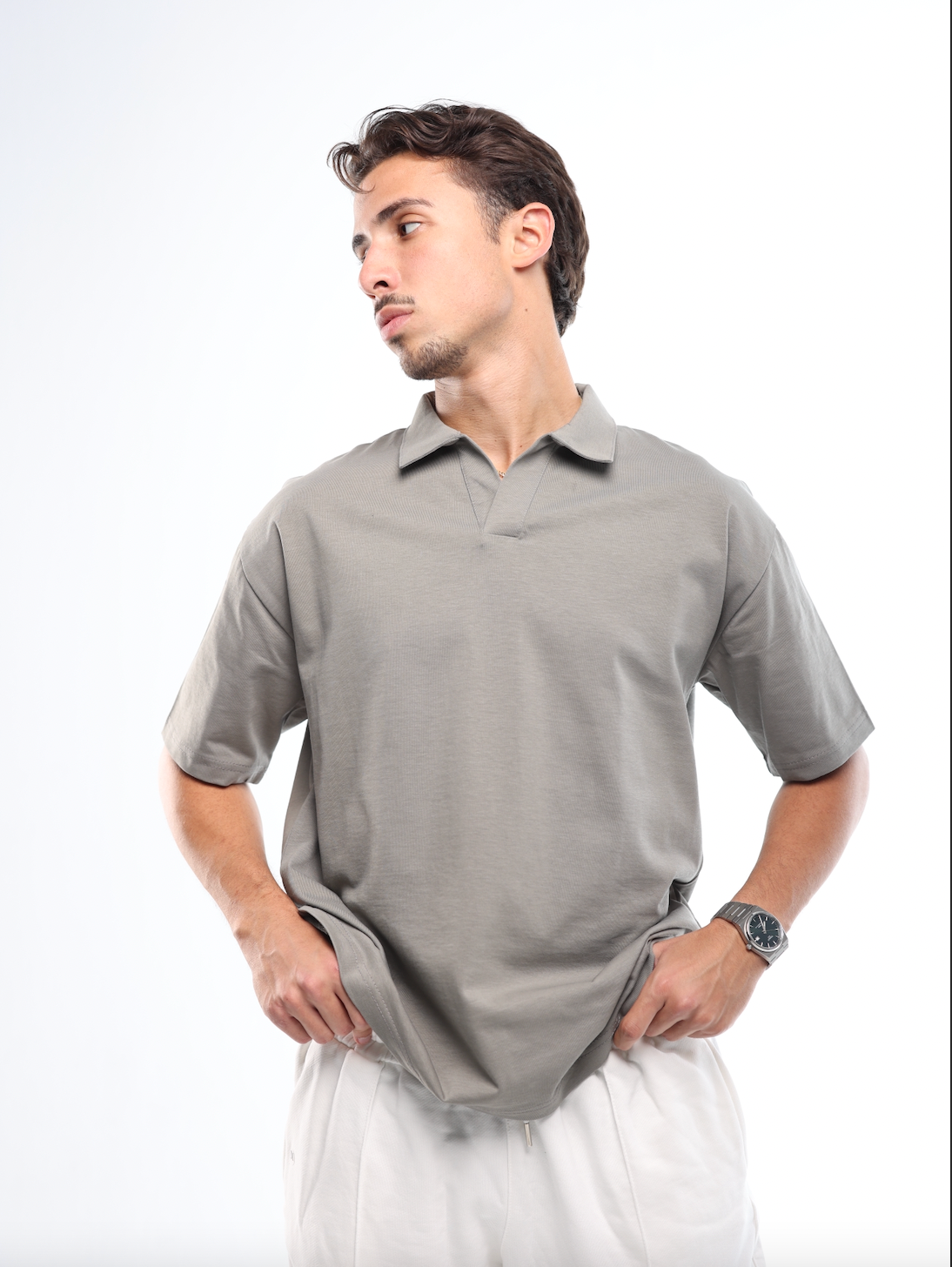 OLIVE POLO SHIRT