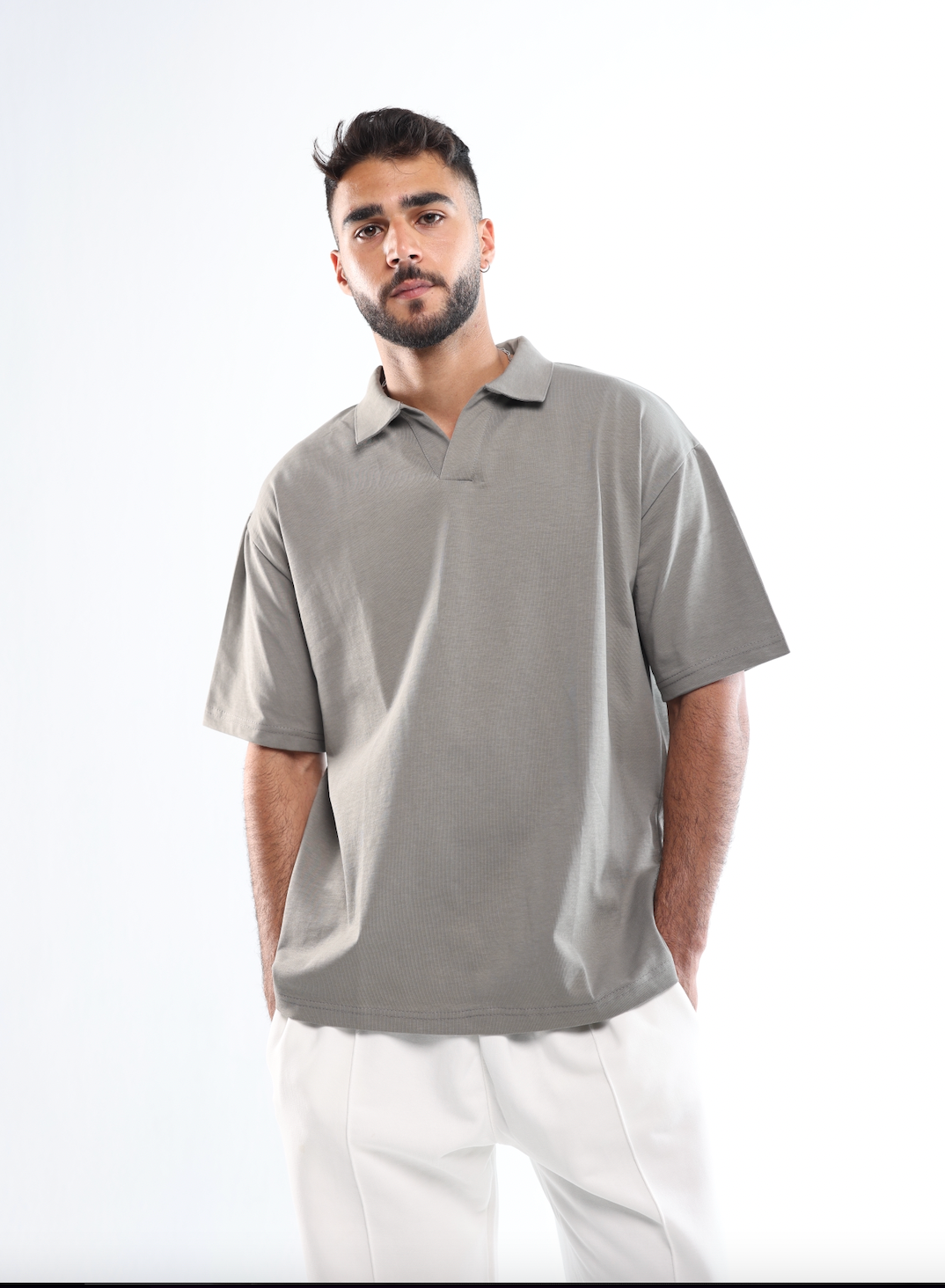 OLIVE POLO SHIRT