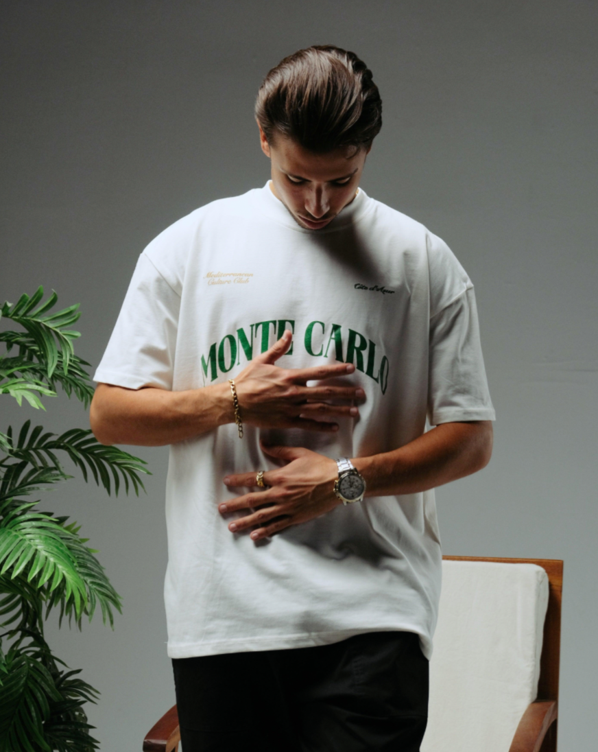 MONTE CARLO TEE - WHITE