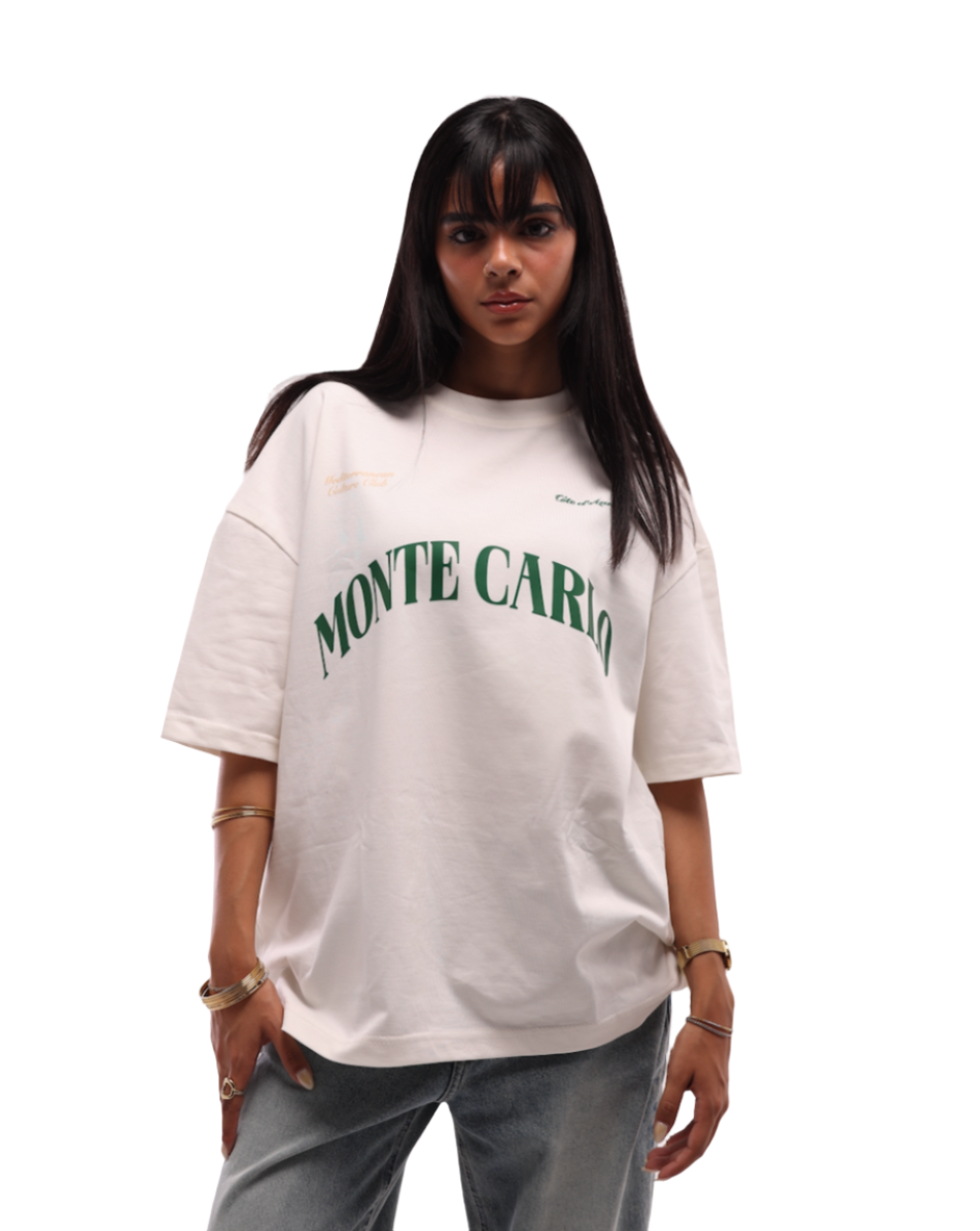 MONTE CARLO TEE - WHITE