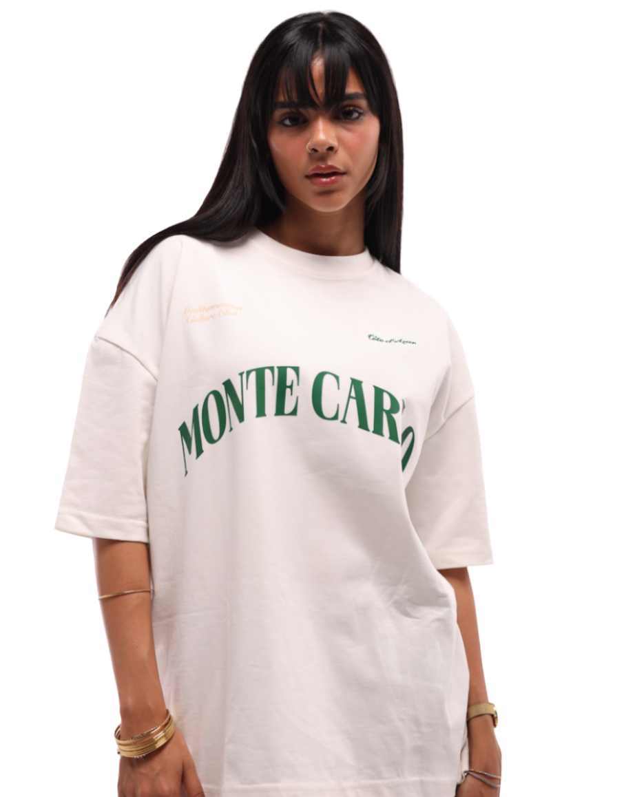 MONTE CARLO TEE - WHITE