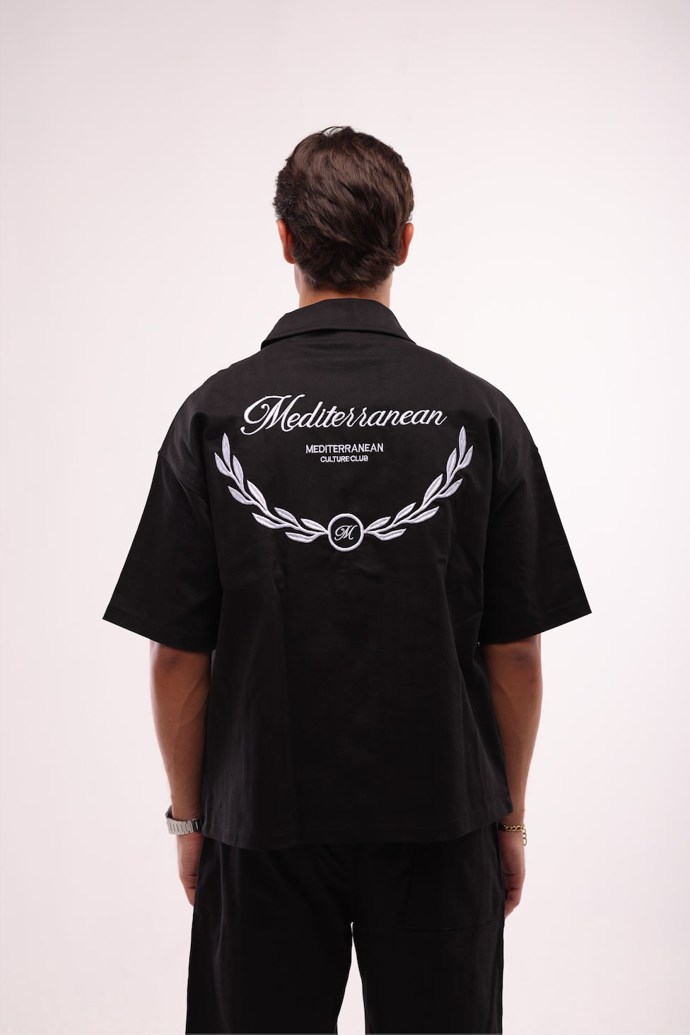 MEDITERRANEAN SHIRT - BLACK