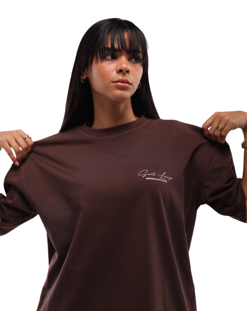 SAN LORENZO TEE - BROWN