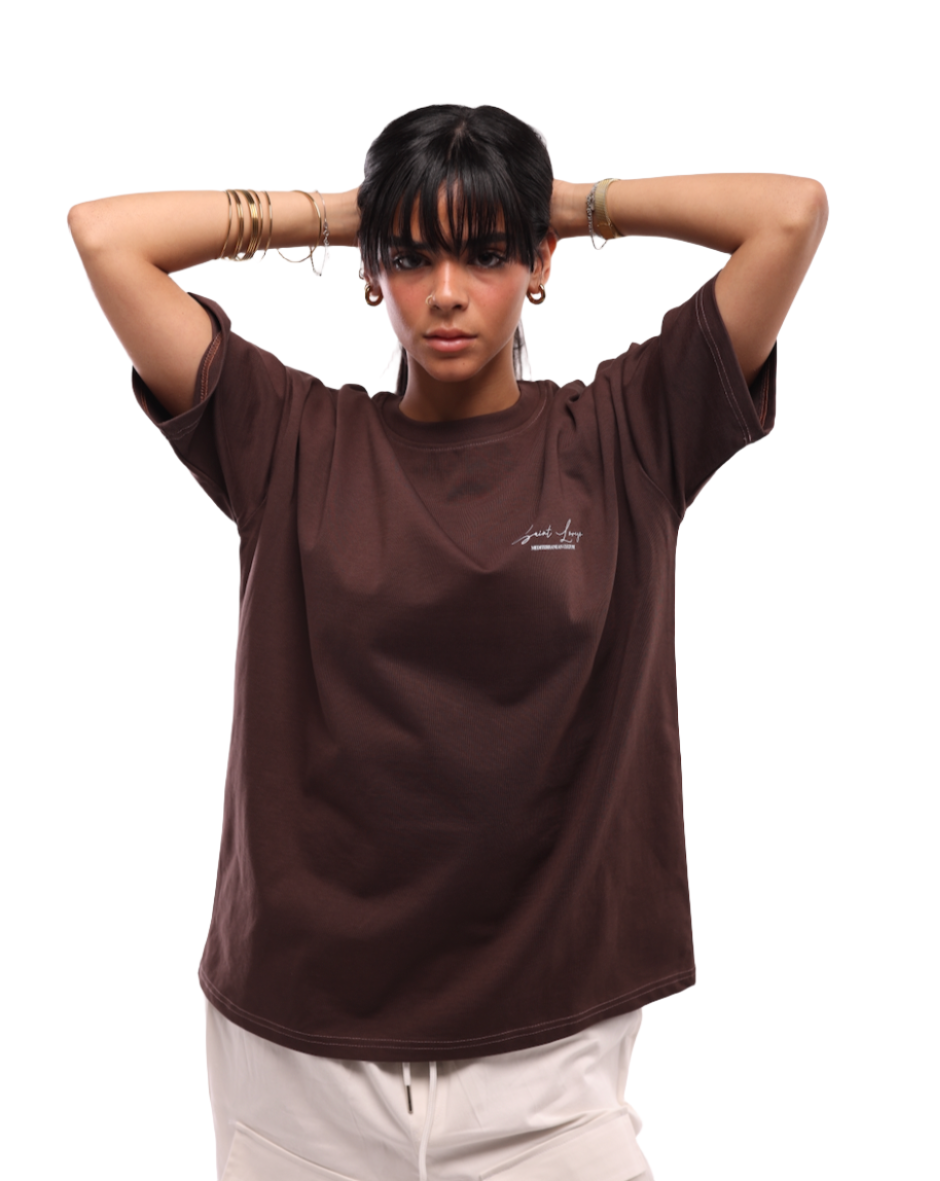 SAN LORENZO TEE - BROWN