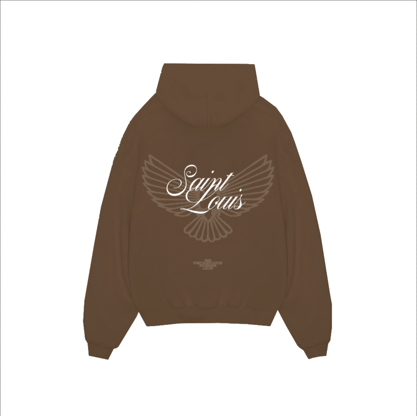 SAINT LOUIS HOODIE - BROWN