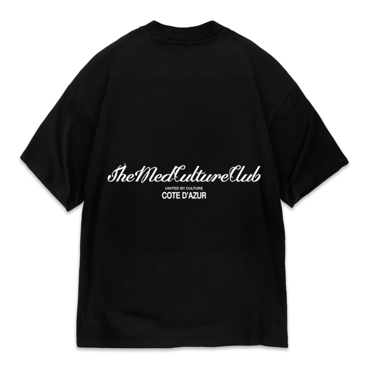 "THE MED CULTURE CLUB" TEE - BLACK