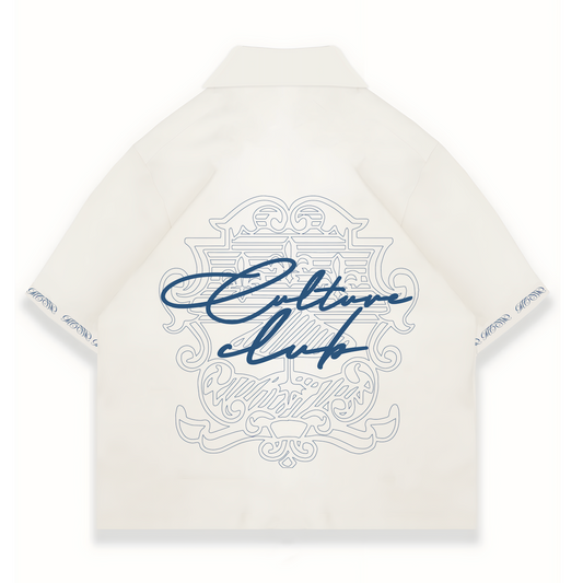 AZUR CULTURE CLUB SHIRT - WHITE