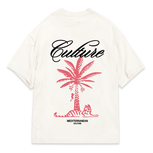 PALM TEE - WHITE