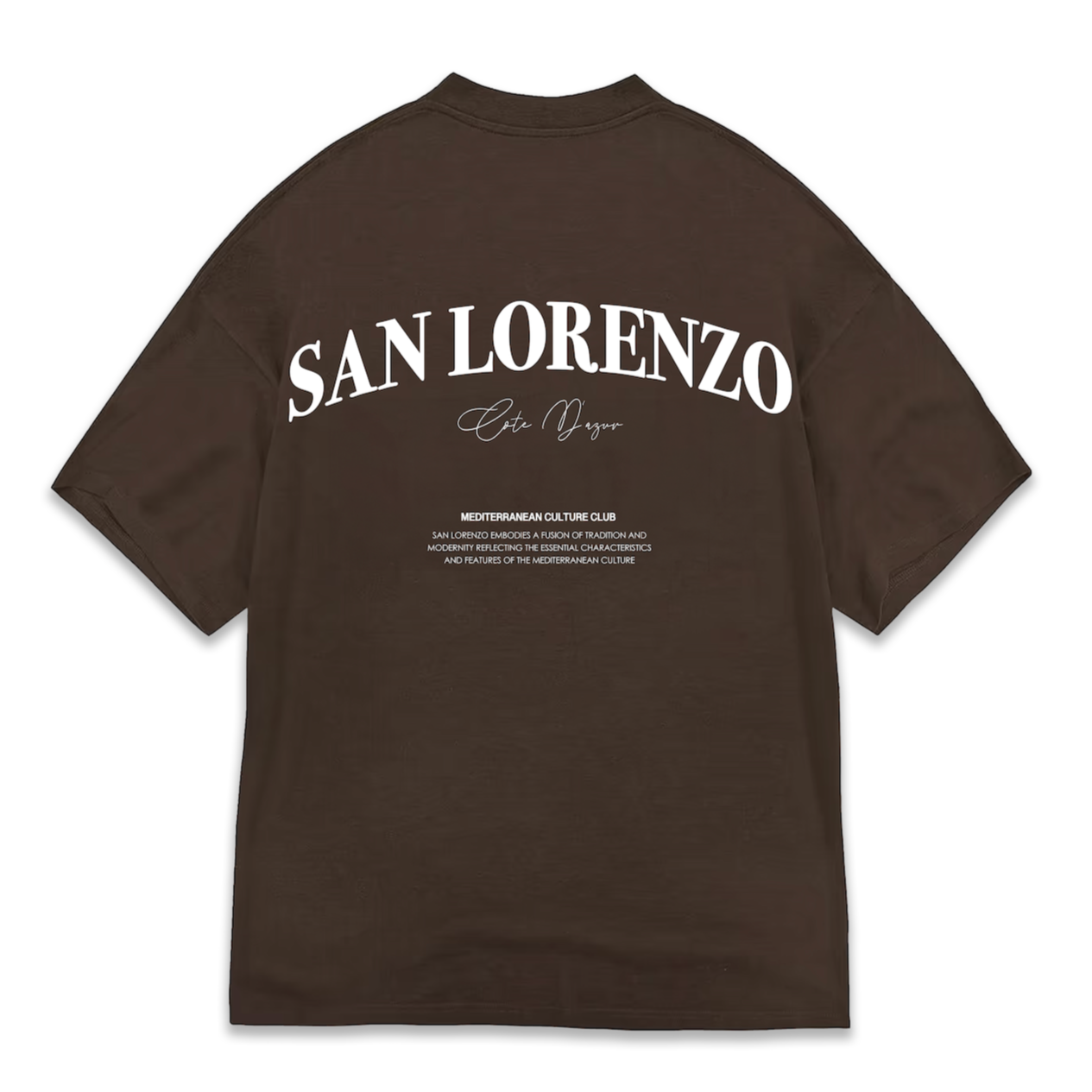 SAN LORENZO TEE - BROWN