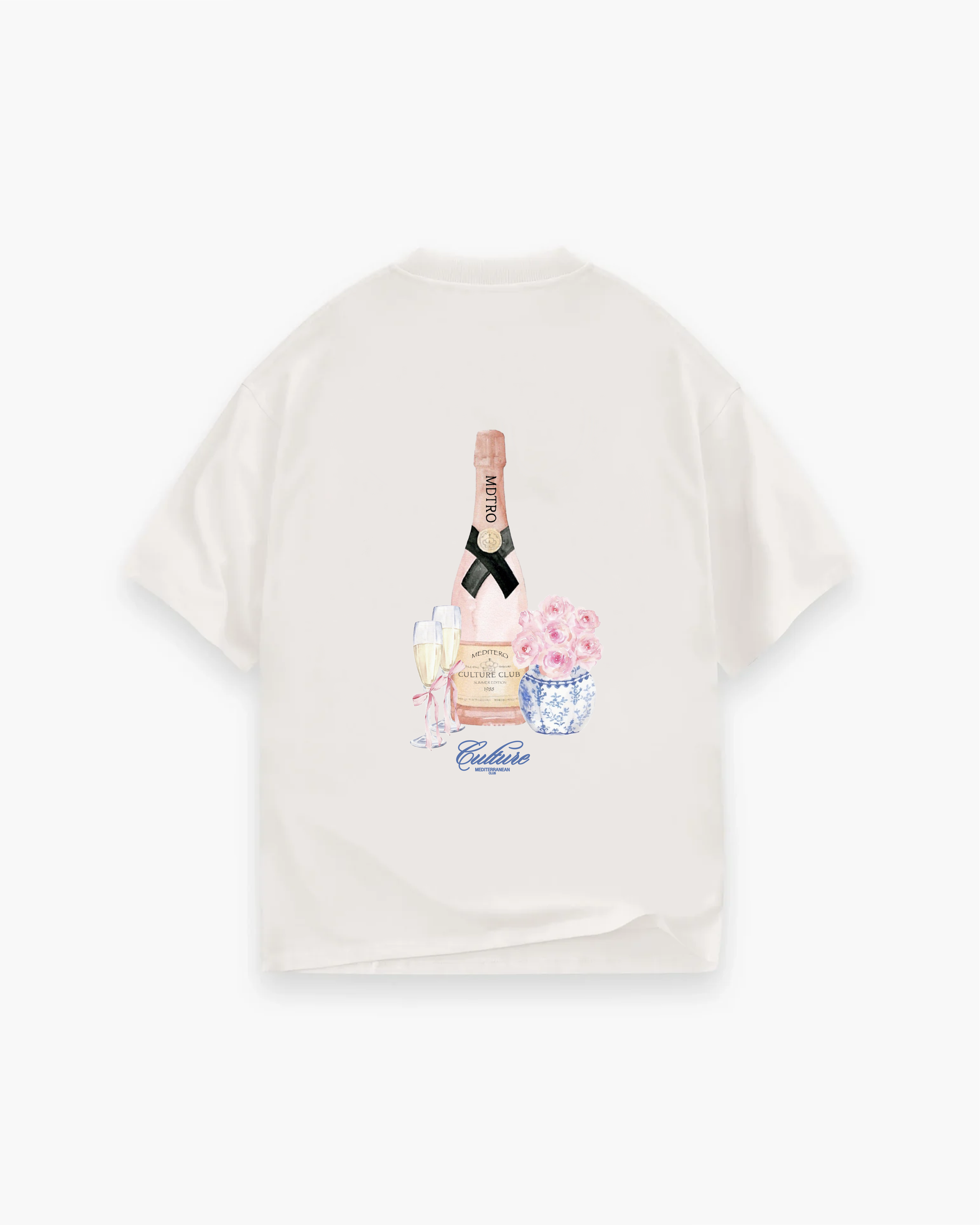 CULTURE FLORAL TEE - WHITE