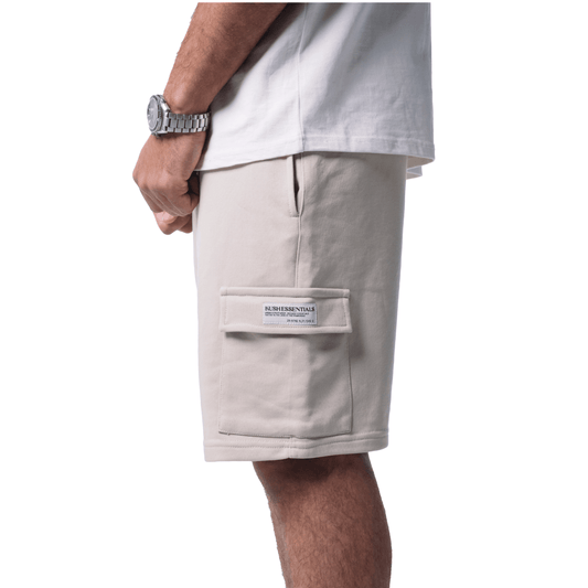 Beige Sweatshorts