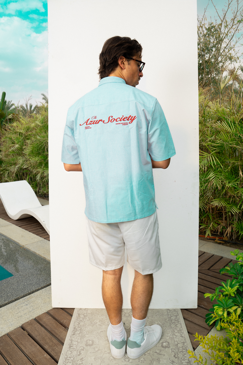 AZURE SOCIETY BABY BLUE SHIRT