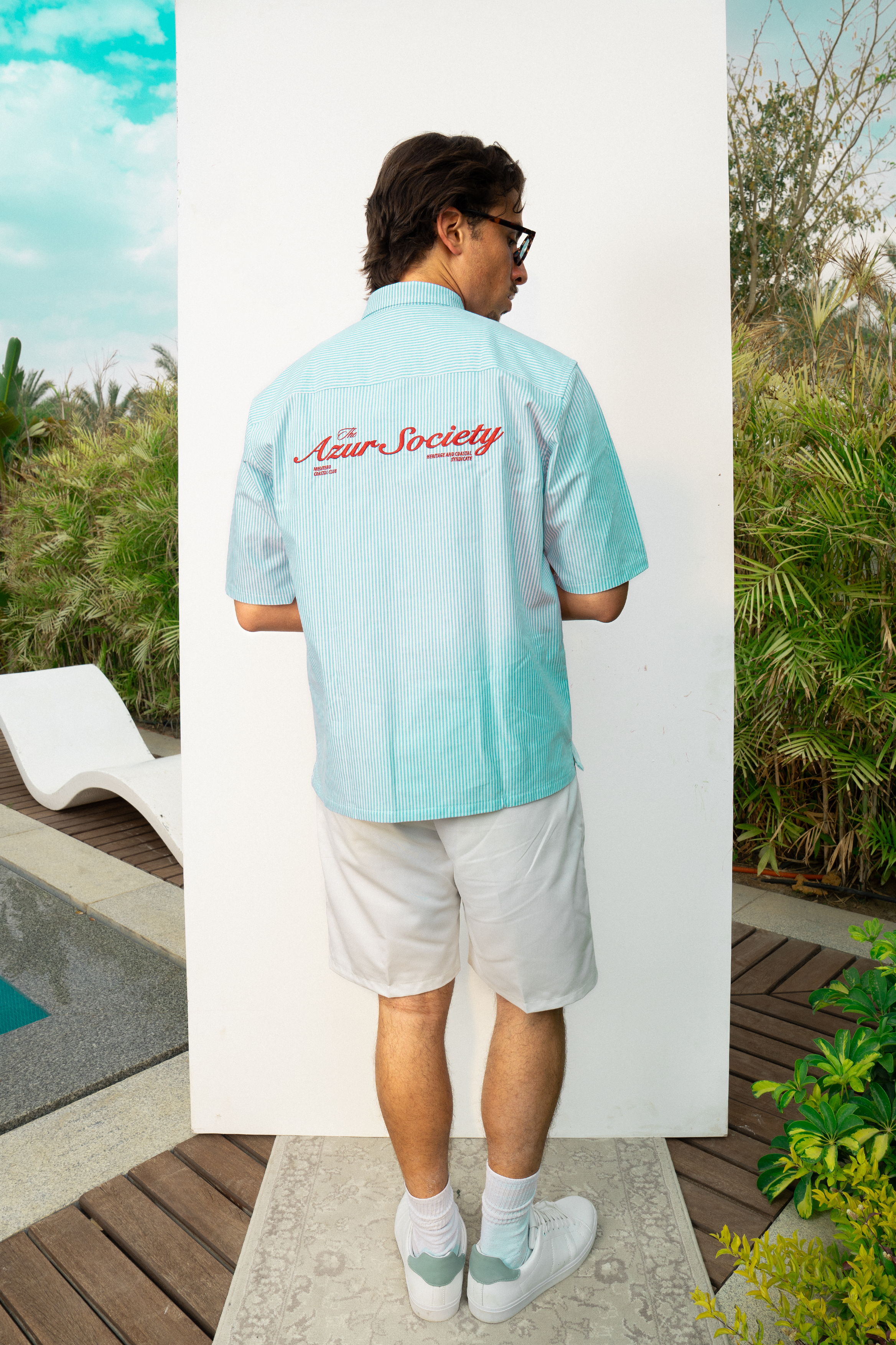 AZURE SOCIETY BABY BLUE SHIRT