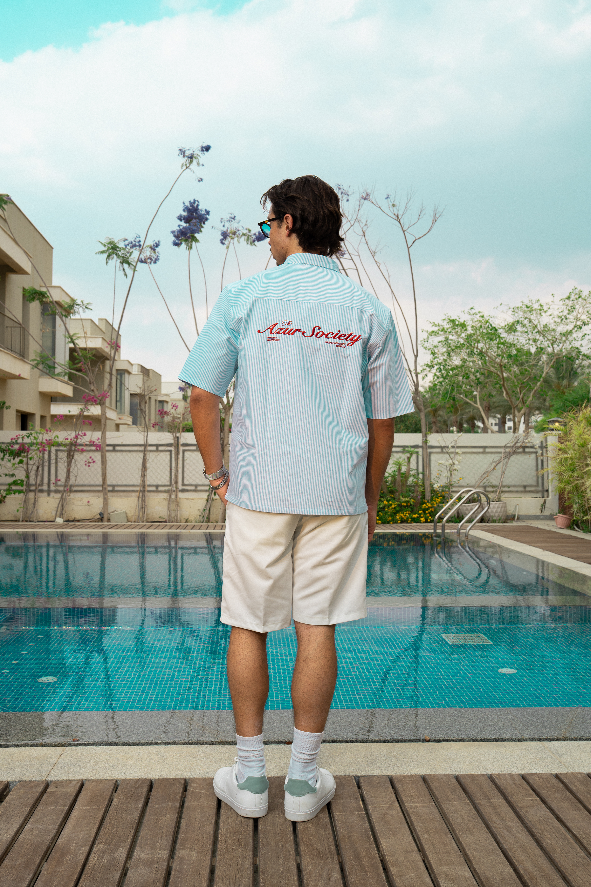 AZURE SOCIETY BABY BLUE SHIRT