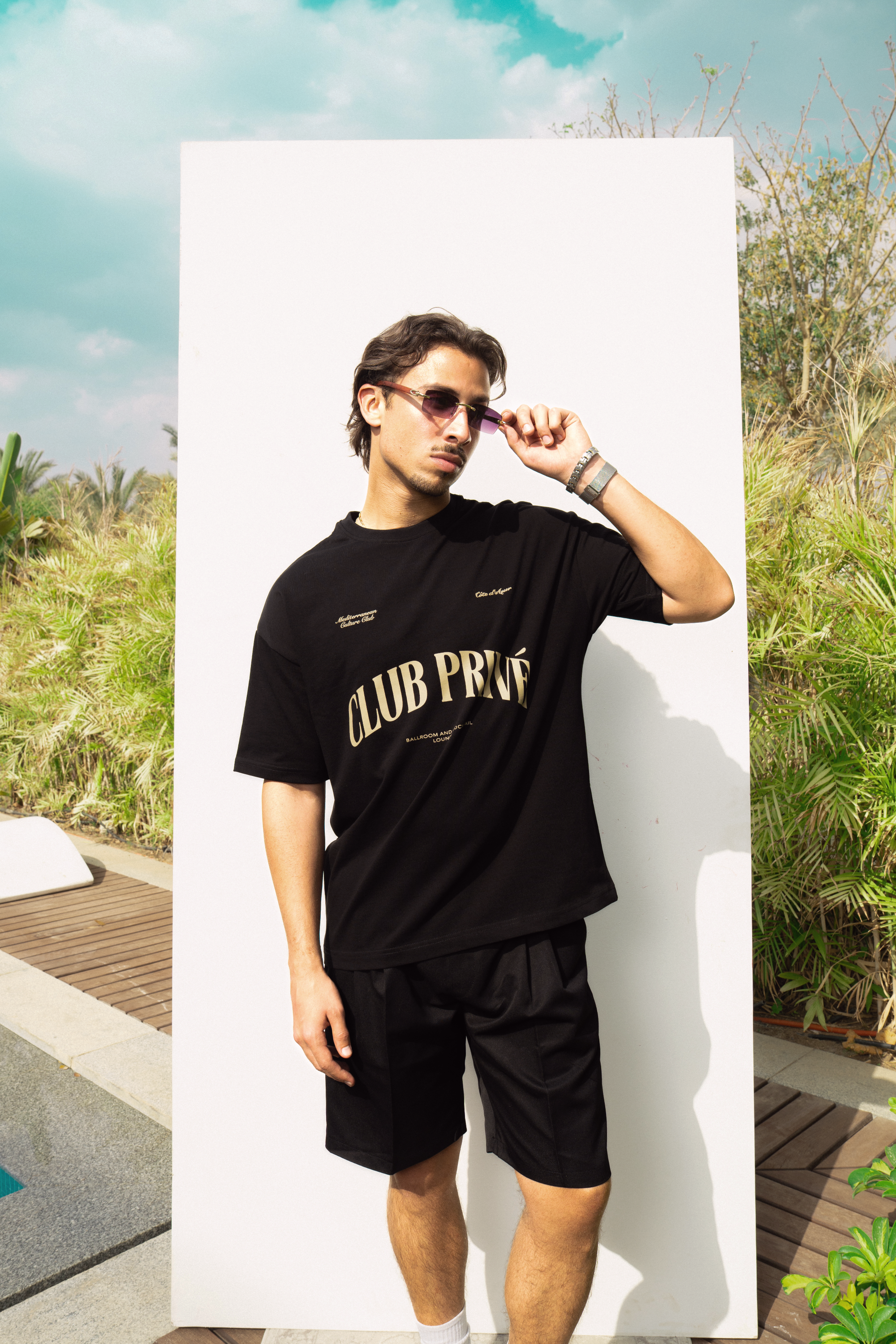 CLUB PRIVE BLACK TEE