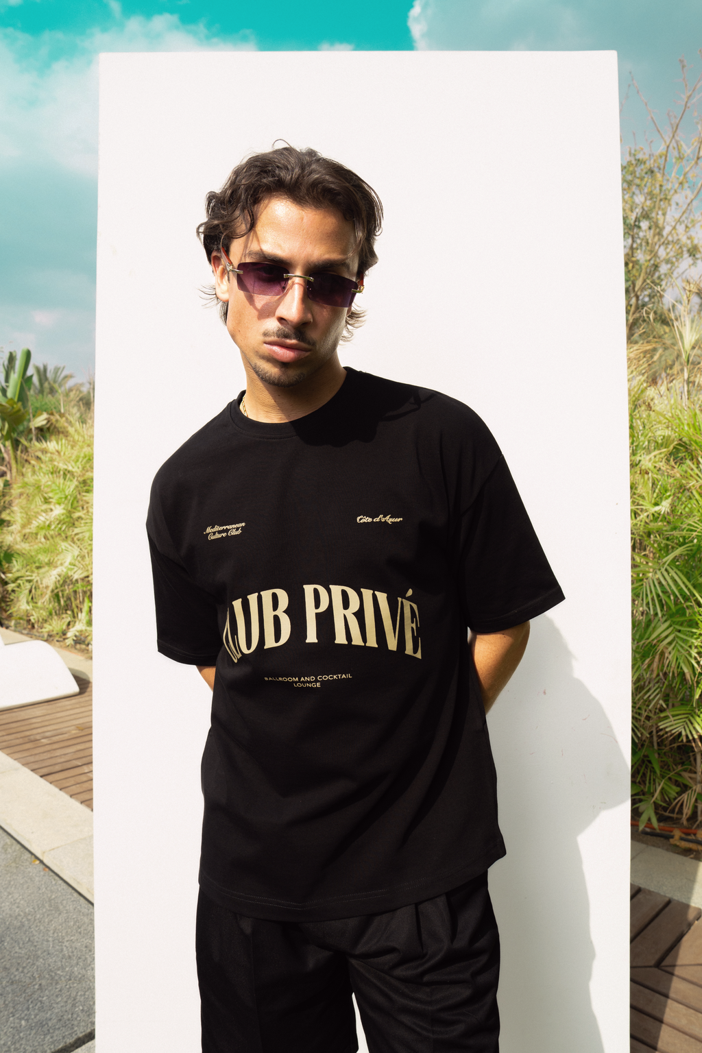 CLUB PRIVE BLACK TEE