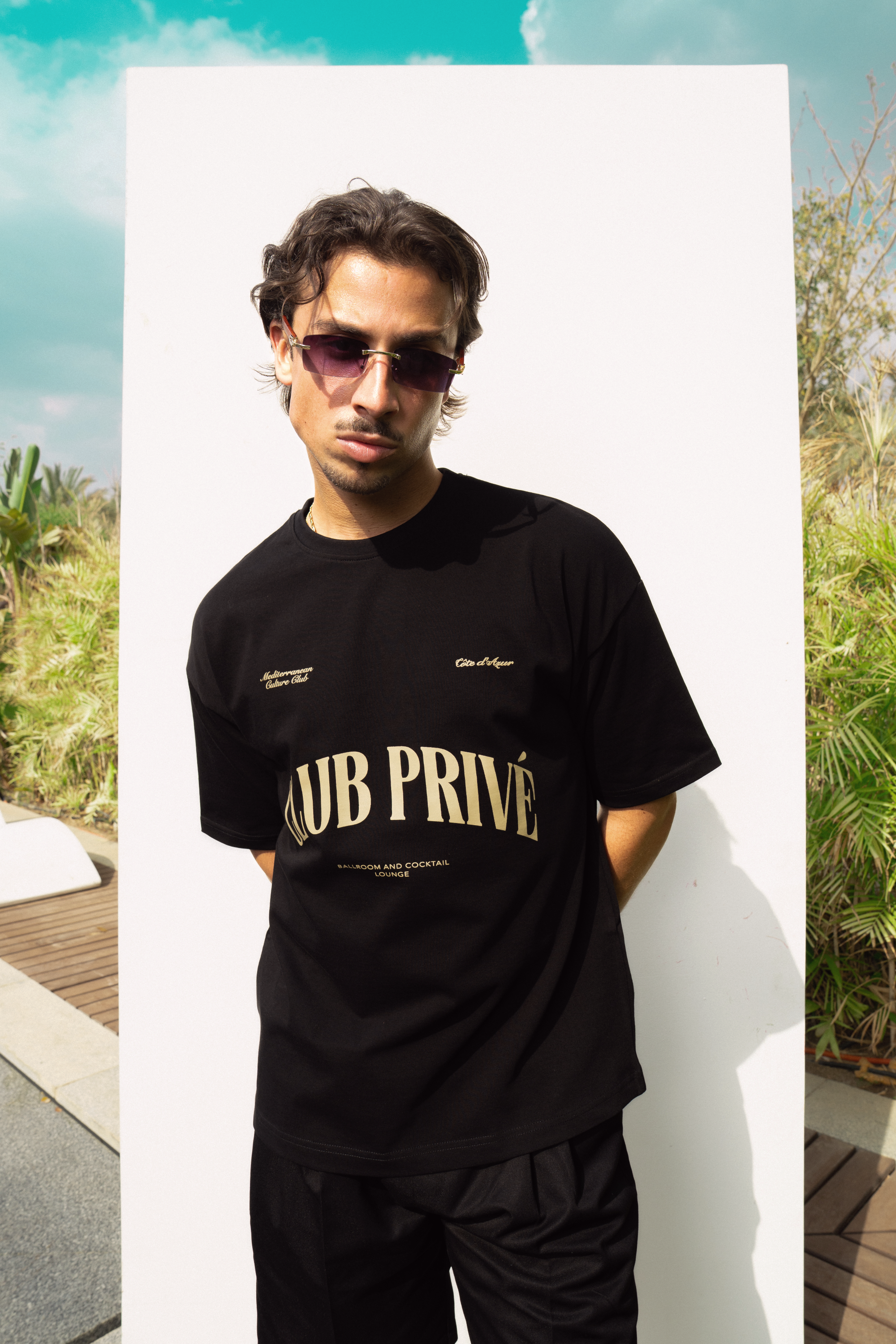 CLUB PRIVE BLACK TEE