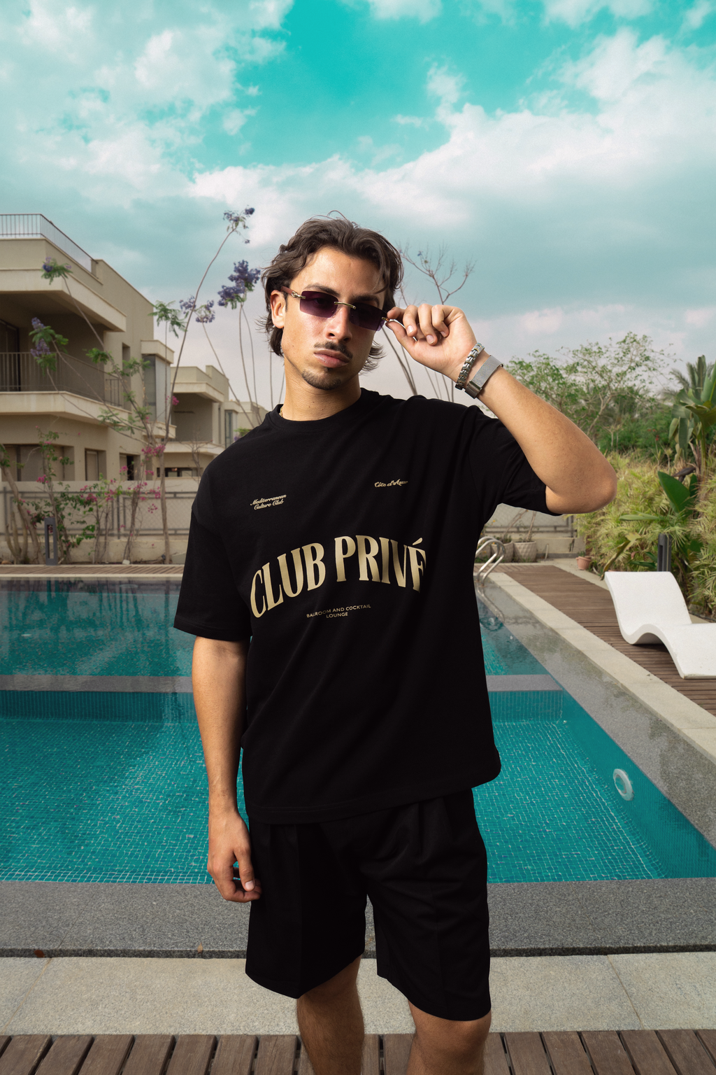 CLUB PRIVE BLACK TEE