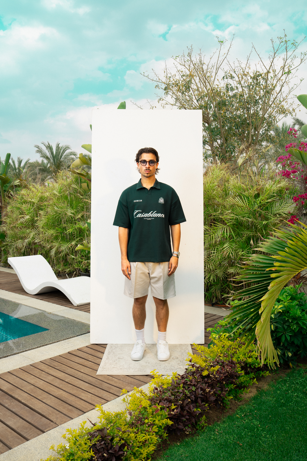 CASABLANCA GREEN POLO