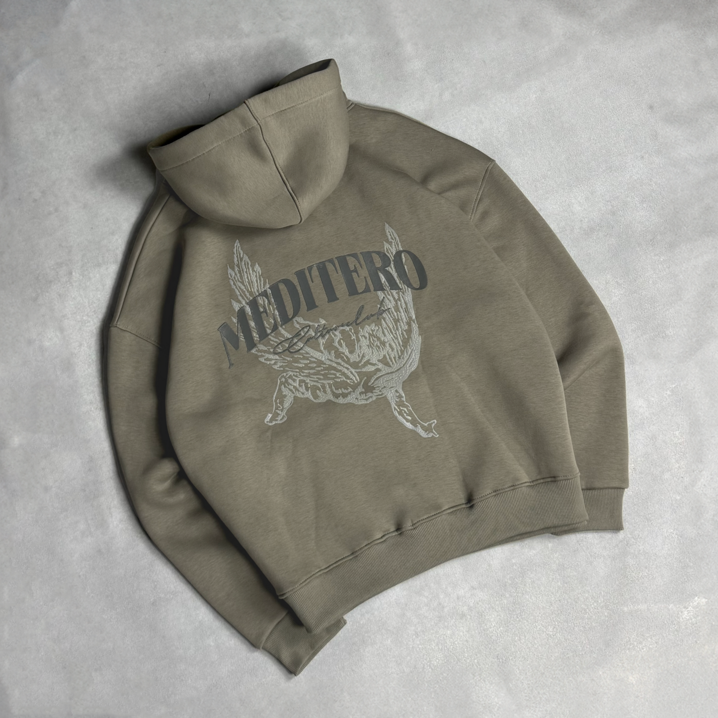 MEDITERO HOODIE - OLIVE