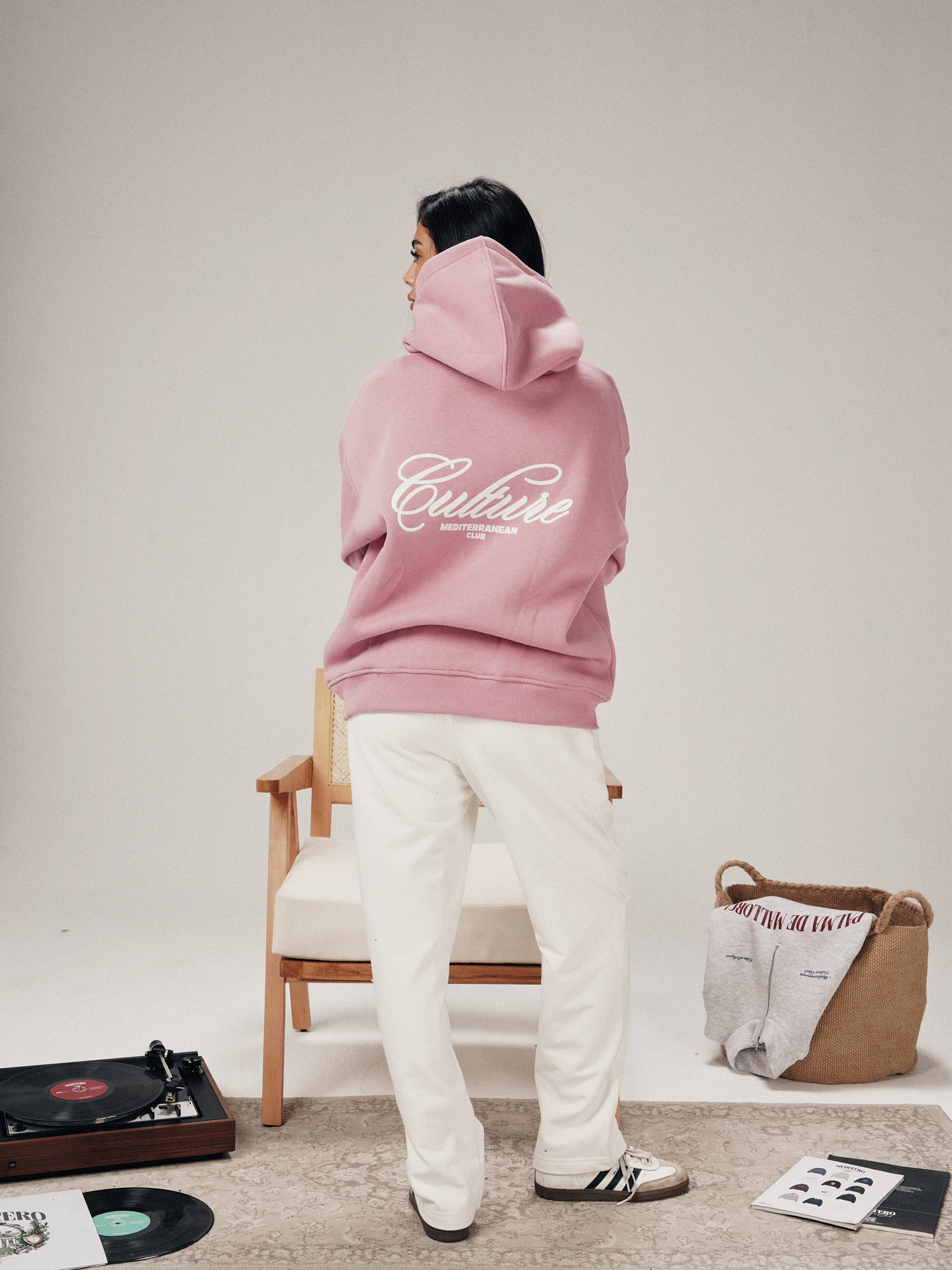 CULTURE HOODIE - PASTEL PINK