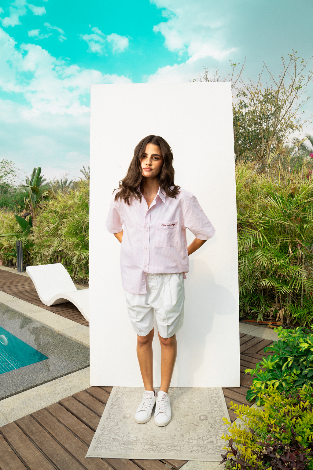 AZURE SOCIETY BABY PINK SHIRT